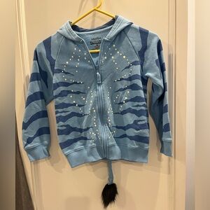 Disney  Pandora Avatar Full Zip Hoodie - Kids Size M (7/8)